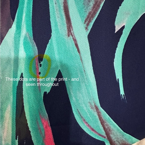 LULU’S Here and Luau Navy Multi Floral Swing Dress (w/tiny defect) Sz.S - Picture 13 of 14